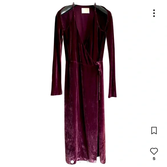 dion lee purple dress Dion Lee dress purple velvet 💕
